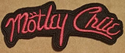 Motley Crue Embroidered Iron On Patch • $7