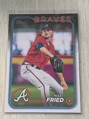 Max Fried - 2024 Topps Series 1 Base Card - #146 - Atlanta Braves  • $0.25