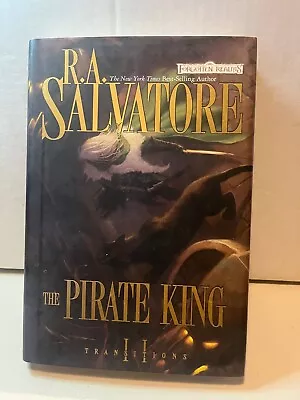 R A Salvatore: THE PIRATE KING. -  Forgotten Realms Fantasy Hardcover Book • $0.99