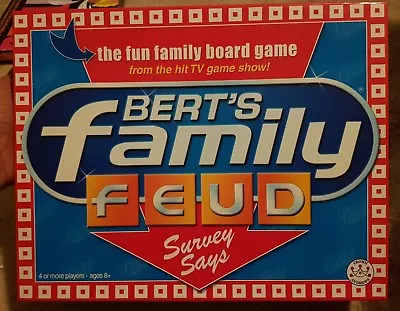 Bert’s Family Feud-The Fun Family Board Game (2006) From The Hit TV Show-NEW  • $15