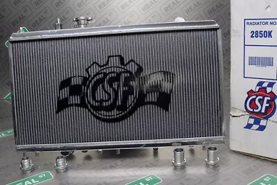 CSF Polished K-Swap Full Size Radiator V3 Civic EG EK 92-00 Integra DC 94-01 • $399