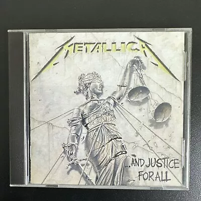 ...And Justice For All By Metallica (CD Sep-1988 Elektra 960812 EX Disc ONE • $8.99