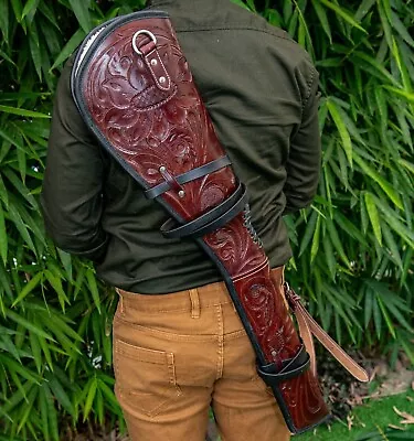 Leather Shotgun Slip Case Rifle Gun Sleeve Bag Brady Quality Gun Slip Rifle Case • $132.22