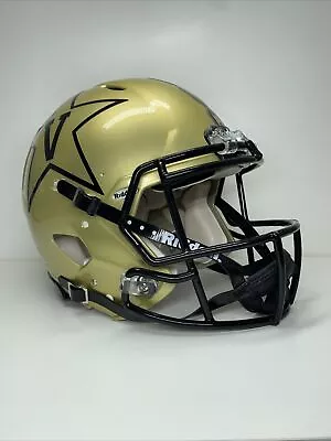 Vanderbilt Commodores Full Size Authentic Speed Gold Anchor Helmet • $499.99