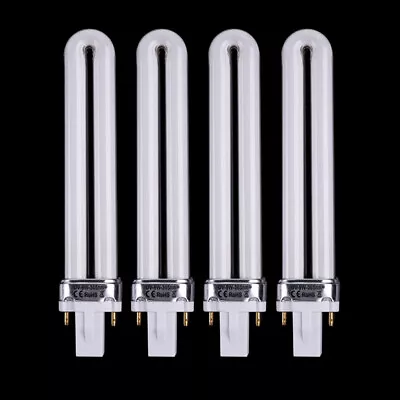 UV Lamp Nail Dryer Replacement Bulbs UV UVC Bulb Tube Light Watt For Mylee 4x 9W • £10.07