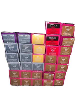 Matrix SoColor Beauty Permanent Hair Colour 32 Assortment Of New 90 Ml Tubes. • £250