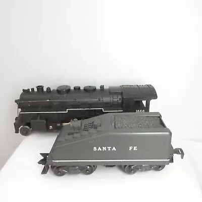 Marx Vintage O Scale 1666 Headlight Steam Locomotive/engine & Tender Made In Usa • $71.99