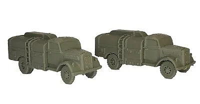 2 PACK - HO 1/87 Scale - Opel Blitz 3t Fuel Truck / Vehicle - WW2 Model  • $10.19