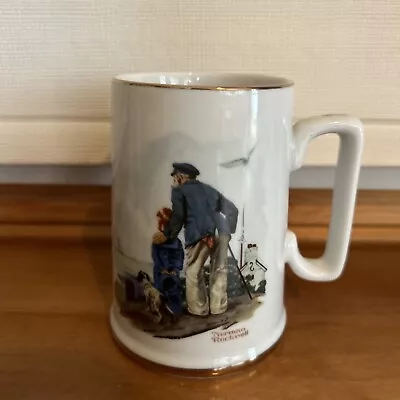 Norman Rockwell Museum Collection Coffee Mug 1985 Looking Out To Sea • $6