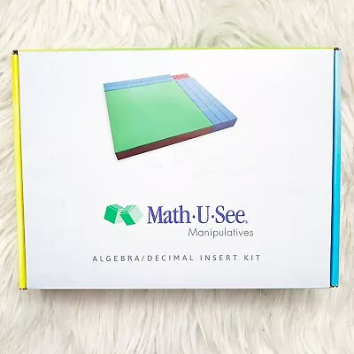 Math U See Manipulatives Algebra/Decimal Insert Kit Demme Learning  • $55