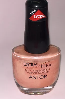 Astor By Margaret Astor Lycra Flex Nail Varnish 340 FLAMINGO SHIMMER • £3.99