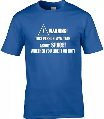 Space Mens T-Shirt Astronaut Planets Galaxy Universe Science Astronomy Funny UFO • £11.99