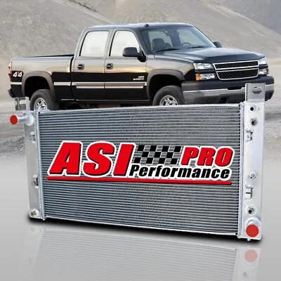 3 Row 34  Radiator For Chevy Silverado 1500/GMC Sierra Yukon 4.8L 5.3L 6.0L • $249