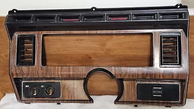 80 - 86 Ford Bronco F-150 F-250 F-350 Gauge Cluster Dash Bezel Woodgrain O.E.M. • $69.95