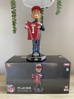 $150 • Buy TREY LANCE San Francisco 49ers 2021 NFL “Draft Day” Bobblehead #/321 NIB!