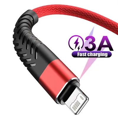 $8.65 • Buy USB Charger Cable Fast Charging For IPhone 8 7 6 5 XS XR 11 12 13 14 IPad Lead