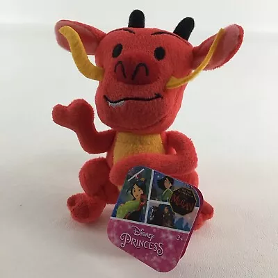 Disney Princess Mulan Movie Mushu Dragon 4  Plush Stuffed Animal Toy W TAGS • $15.96