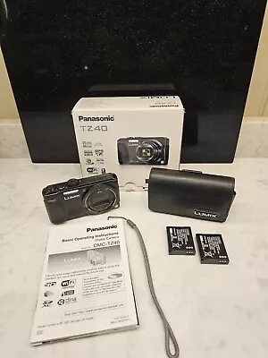 Panasonic Lumix DMC-TZ-40 Compact Camera 18.1mp Excellent Condition With Case. • £67