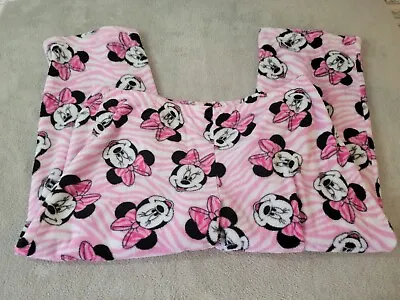 Disney Minnie Mouse Womens Pants 2X Pajama Fleece Fluffy Pull On Comfy Winter • $15.99