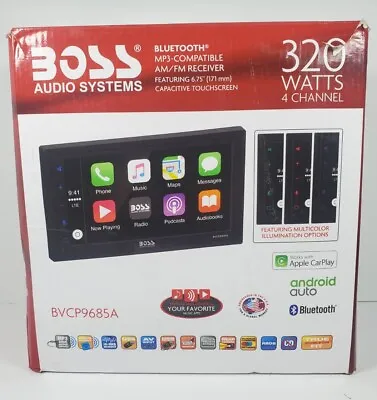 BOSS Car Stereo Receiver BVCP9685A Bluetooth MP3 6.75  Touchscreen Stereo • $148.75