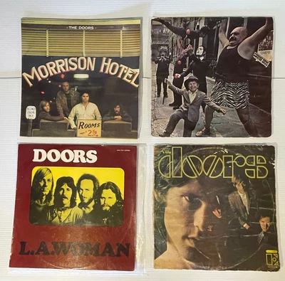 $16.40 • Buy Vintage The Doors LA Woman Morrison Hotel Strange Days Vinyl Record