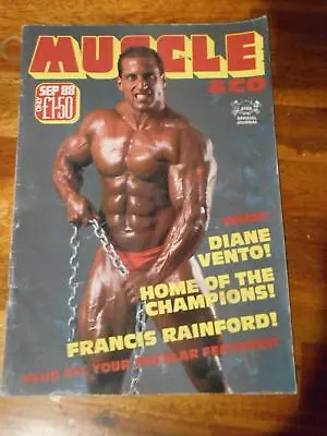 MUSCLE & CO Bodybuilding Fitness Magazine MIKE QUINN 9-88 (UK) • $12.50