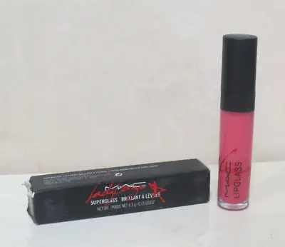 Mac Lady Gaga Superglass Lip Gloss - Frost Plum-pink - 0.15 Oz Boxed • $50
