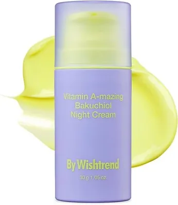 BY WISHTREND Vitamin A-mazing Bakuchiol Night Cream 30g NEW AUTHENTIC • $28.95