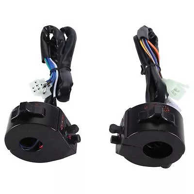 ・Pair Of 22mm Motorcycle Handlebar Switch Control Left & Right Side Horn • $14.84