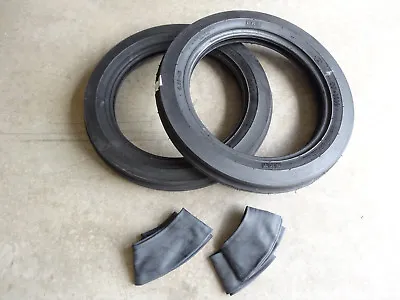 TWO 4.00-19 BKT TF9090 Tri-Rib 3 Rib Front Tractor Tires WITH Tubes 8N 9N Ford • $138