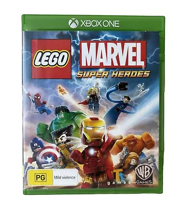 Lego Marvel Super Heroes - Xbox One Game Very Good Condition + Fast Free Post • $12.49