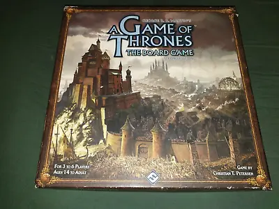 Game Of Thrones 2nd Edition Boardgame Complete And Unpunched • £20