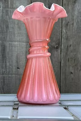 Vintage Fenton Cranberry Pink Vase • $150