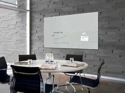 SIGEL GL231 Premium Glass Magnetic Board Glossy Surface 180 X 120 Cm • £249.99