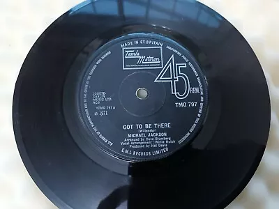 Michael Jackson - Got To Be There    - 7  Vinyl TMG797 Tamla Motown • £6