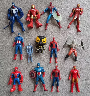 Marvel Legends Figures Lot Collection Bundle Avengers Spiderman Iron Man Etc -L5 • £21.99