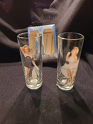 Hollywood Legends Marilyn Monroe Glassware Set Tall Shot Glasses  • $9.99