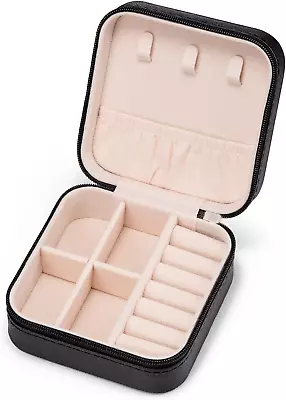 Portable Mini Jewelry Travel Case Box Organizer Storage Holder For Ring Earrings • $14.08