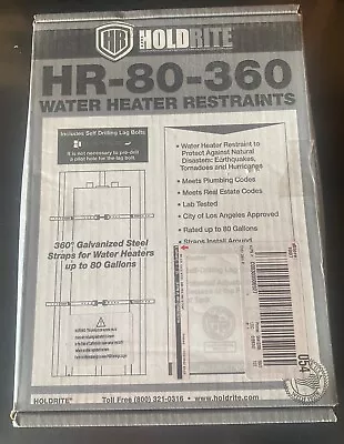 Holdrite 360 Degree Water Heater Restraint For 80 Gallon Water Heater Galvanized • $15.99