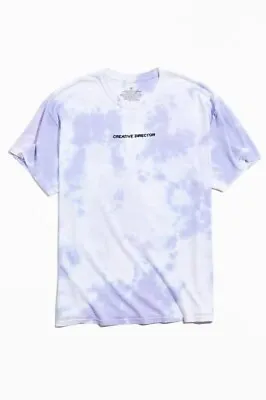 Urban Outfitters Lavender Tie Dye Creative Director T-shirt (Size S) • $5