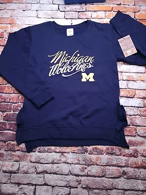 Rivalry Threads 91 Michigan Wolverines U Of M Girls Pullover Sweater • $18.50