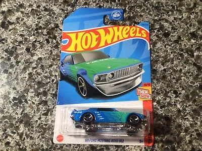 2023 Hot Wheels '69 Ford Mustang Boss 302 Falken Tire Then And Now 10/10 • $3