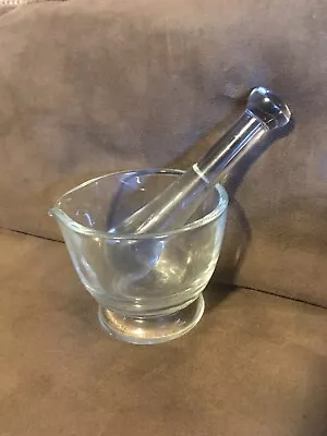 Used 4oz Glass Mortar & Pestle Set • $24.99