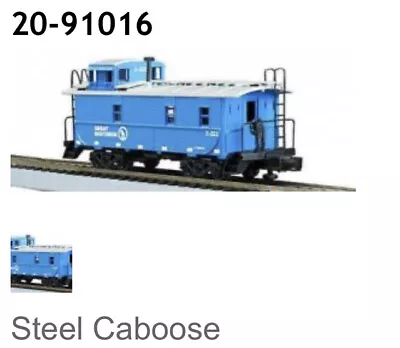 MTH Premier 20-91016 Great Northern Steel Caboose NIB • $44