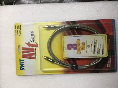 MIT AVt Series Level 3 Composite Video 2 Meter R C A Type Connector • $14.99