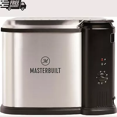 Masterbuilt MB20012420 10 Liter XL Electric Fryer Boiler And Steamer Silver • $100