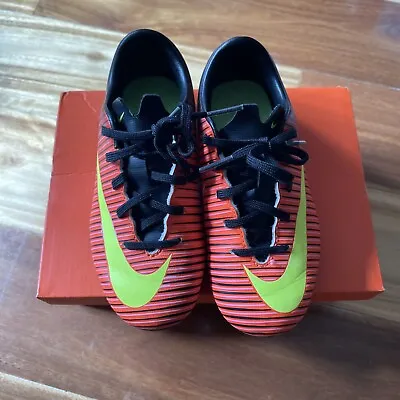 Nike Junior Soccer Football Boots Mercurial Vapor XI FG US 11C UK 10.5 EUR28 • $34.95