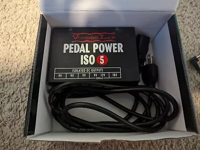 Voodoo Lab Pedal Power ISO 5 Power Supply • $70