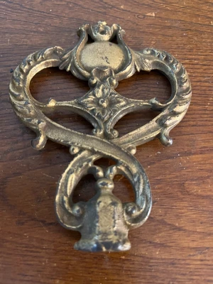 $28 • Buy Antique Vintage Large Cast Iron 4 7/8  Lamp Finial Light Part