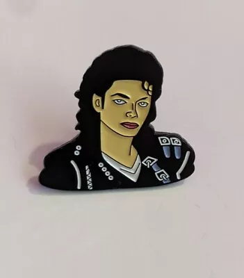 Michael Jackson The Bad Era Enamel Pin Lapel Brooch Music Rock N Roll Fashion • $0.99